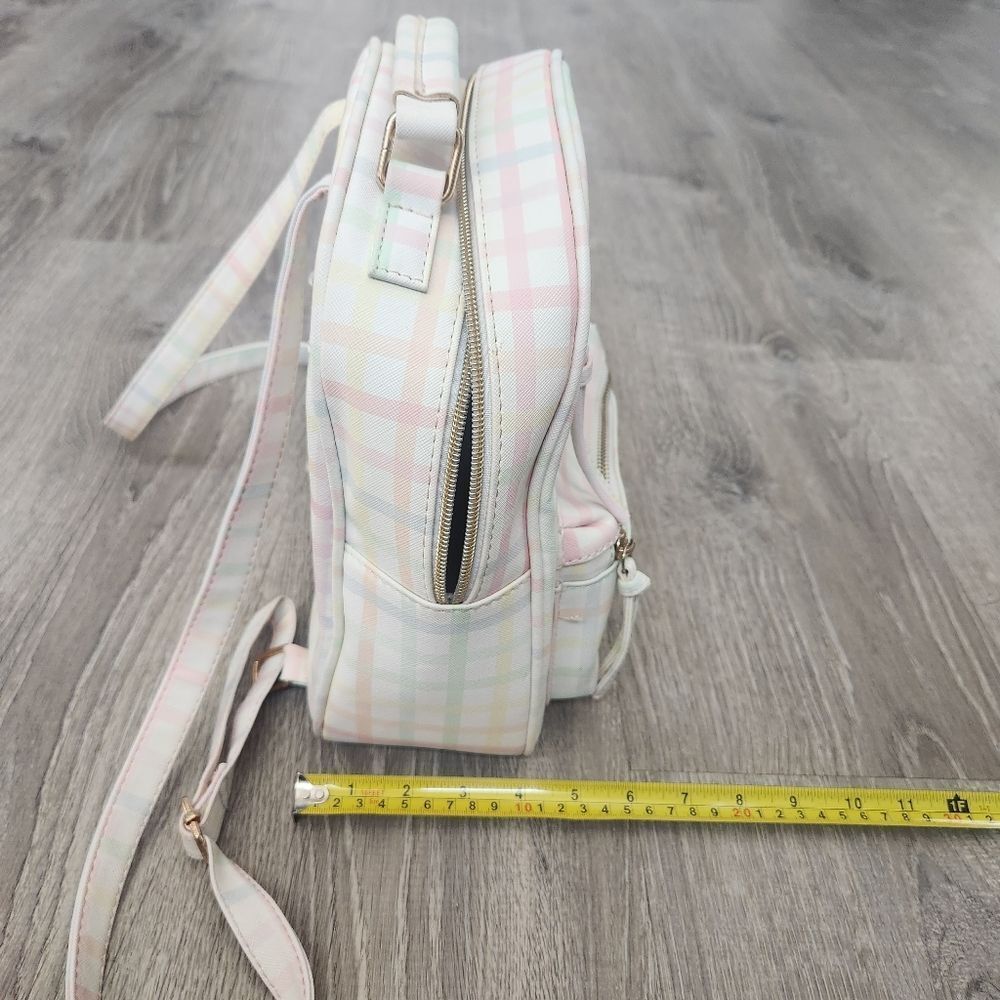 Multi-Color Under One Sky Women's Small Backpack Bag Zipper Pockets Strap Handle - Picture 13 of 13